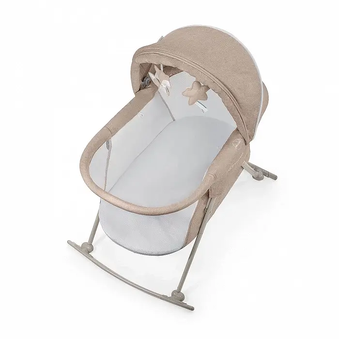 Детская кроватка колыбель KiderKraft Lovi Beige - фото 9