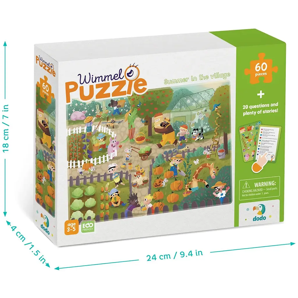 Вімельпазл DoDo Літо у селі, 60 елементів (300558) - фото 8