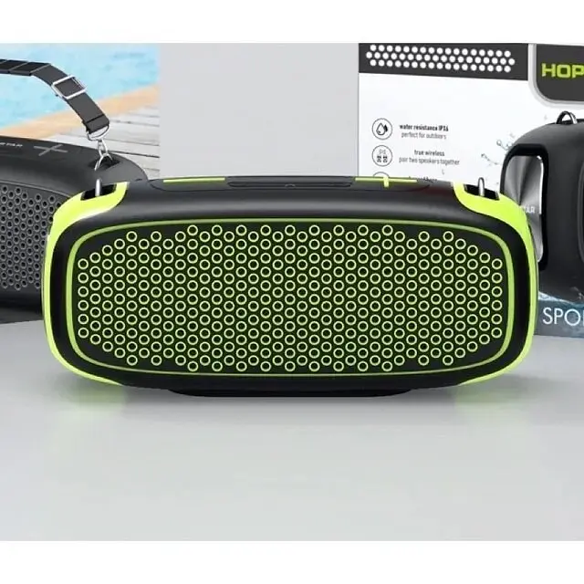Бездротова акумуляторна Bluetooth 5.0 колонка Bass Boost бумбокс 55W TWS AUX/TF/USB IPX6 Hopestar A30 PRO - фото 14