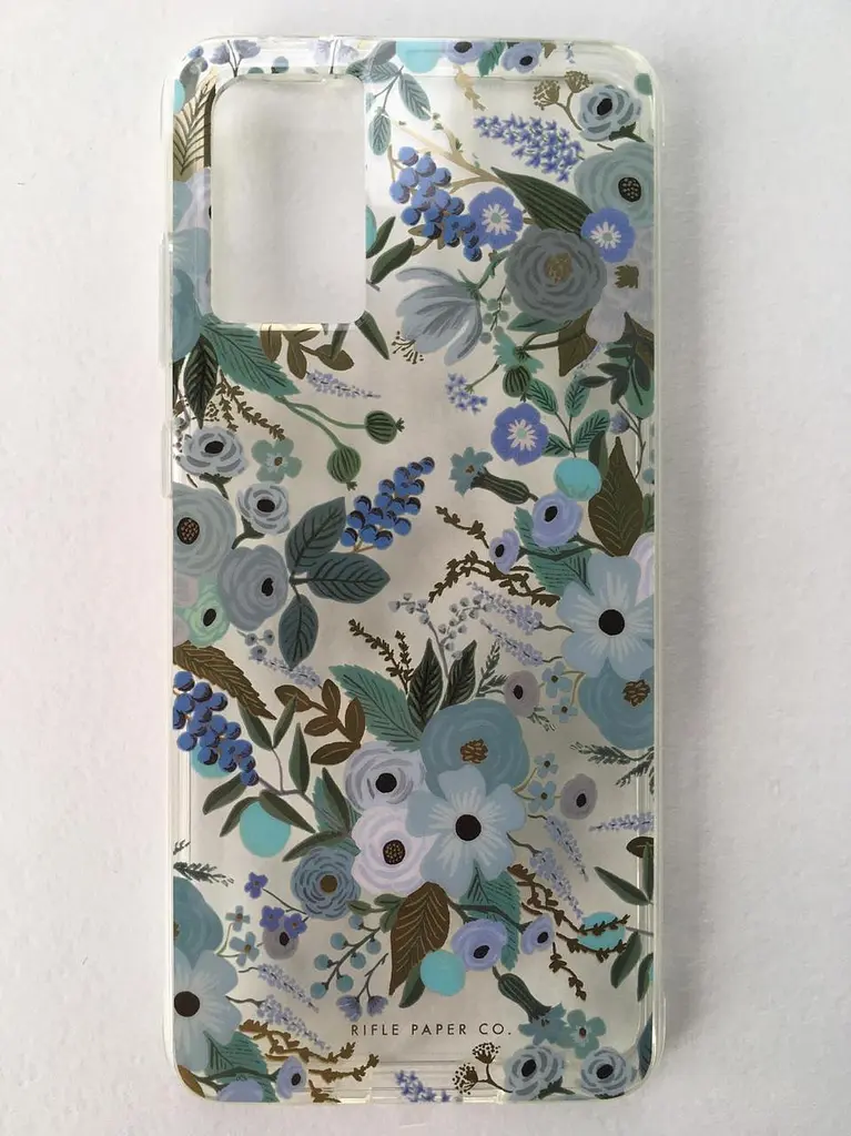 Протиударний чохол Case-Mate Rifle Paper Co Ultra Hybrid для Samsung Galaxy S20 Plus (6.7") Blue Flowers - фото 4