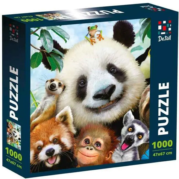 Пазли VLADI TOYS « Селфі в зоопарку» DT1000-03