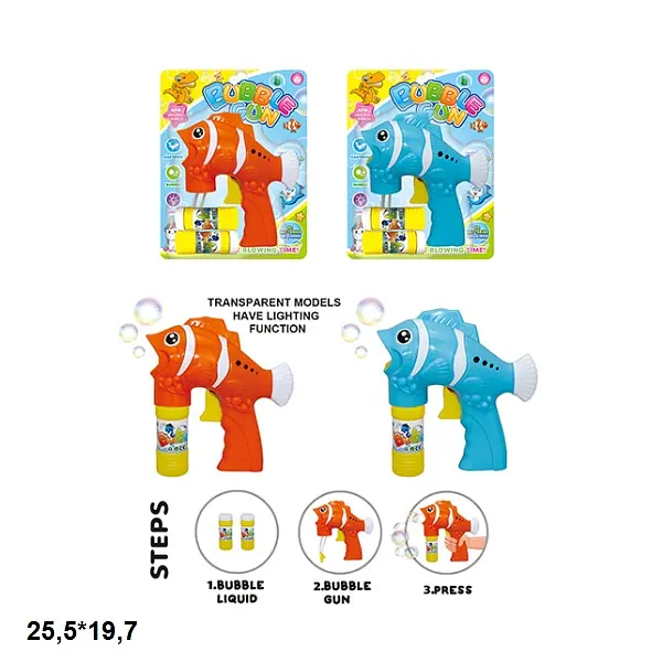 Бульбашкомет Риба-клоун, BL617 (в асортименті) - фото 2