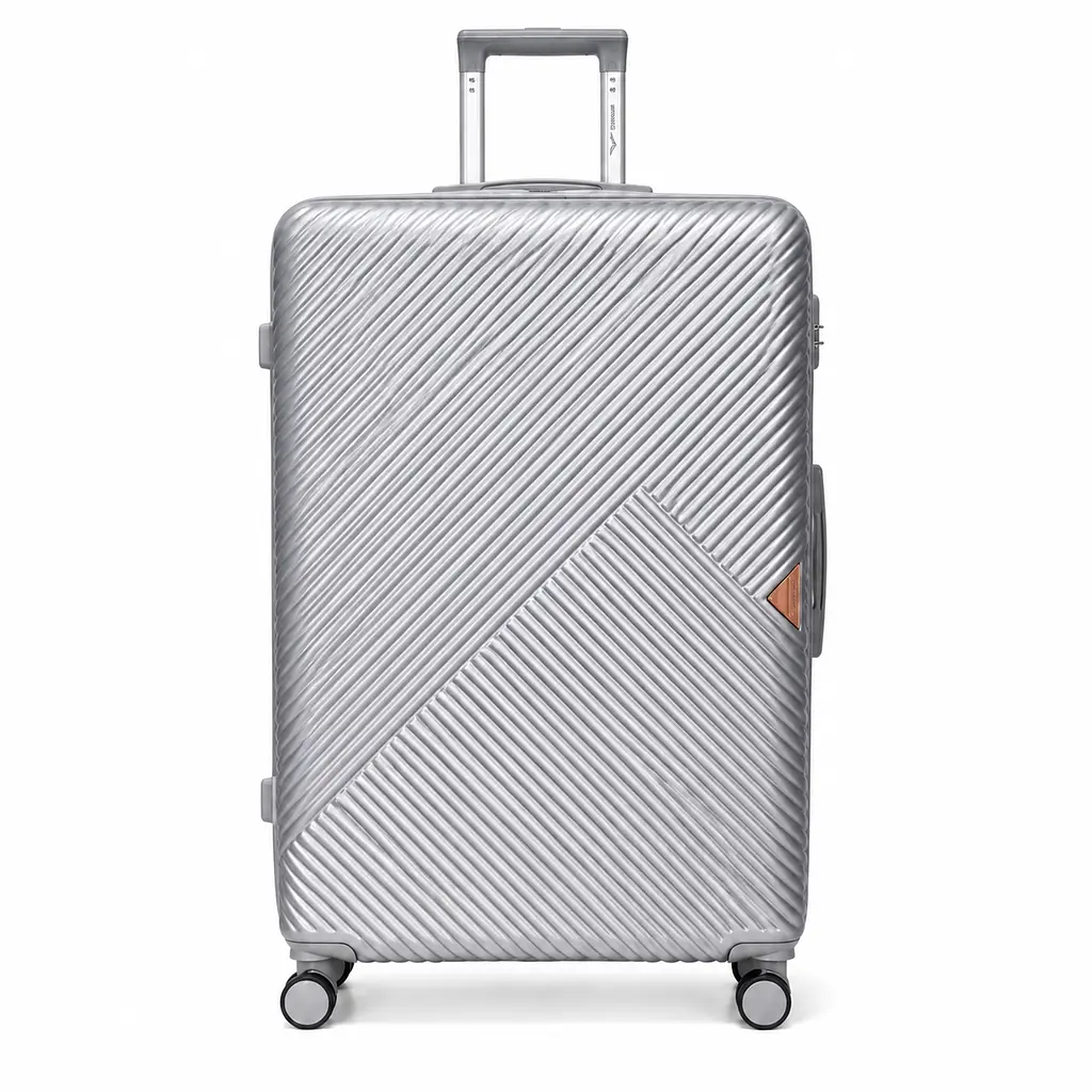 Валіза Wings WN01 велика 97 л срібна (WN01-L-Silver)