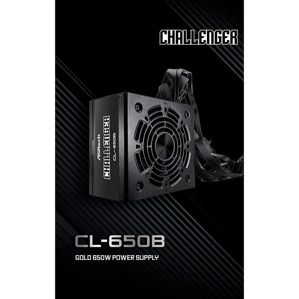 Блок живлення ASRock Challenger 650W 80+ Bronze (CL-650B) - фото 10