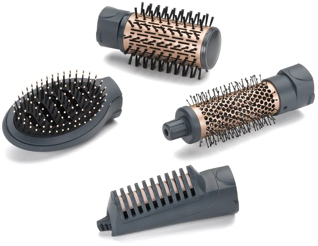 BaByliss Фен-щітка Style Pro, 1000Вт, 2 режими, іоніз-я, хол. Обдув, чохол для зберігання, кераміка, синій - фото 8