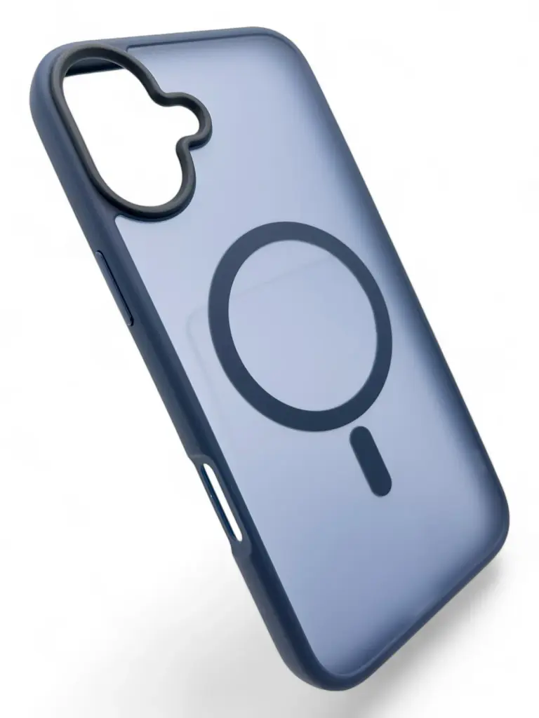 Чохол до мобільного телефона BeCover Metal Buttons Case (MagSafe) для Apple iPhone 16 Plus Blue (712094) - фото 2