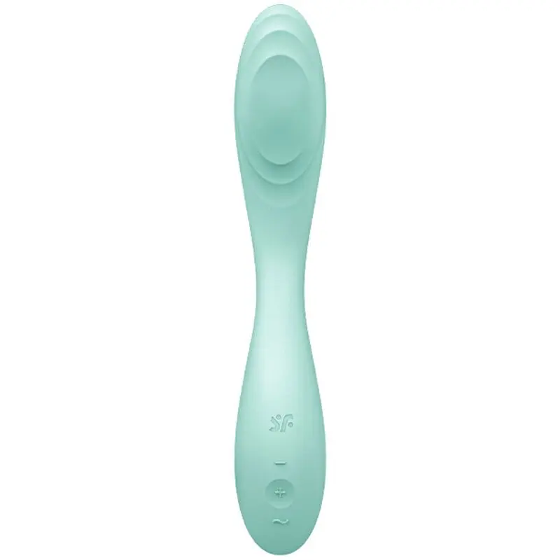 Вібратор Satisfyer Rrrolling Pleasure для точки G, 22х4 см мятний - фото 4