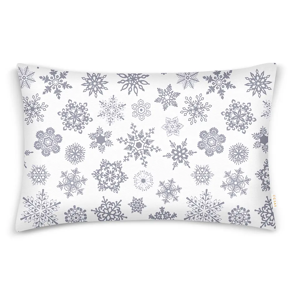 Дитяча постільна білизна фланель в ліжечко SNOWFLAKES CS7 COSAS (4822052480526) - фото 4
