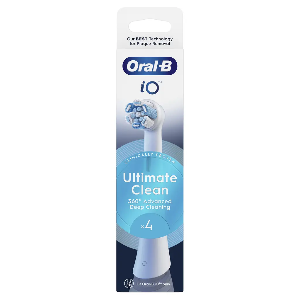 Змінні насадки до електричної зубної щітки Oral-B iO Максимальне очищення 4 шт. - фото 7