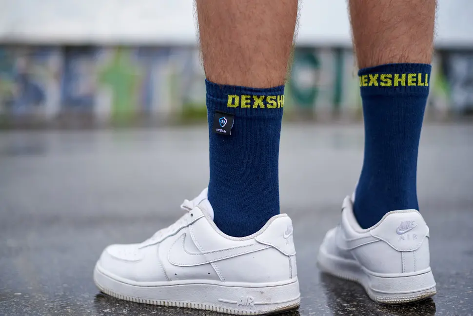 Носки DexShell Ultra Thin Crew NL водонепроницаемые XL синие - фото 7