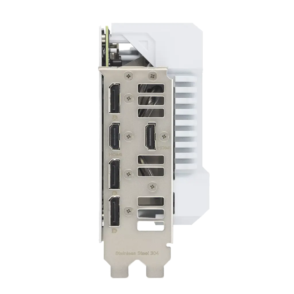 Відеокарта GeForce RTX 4070 Ti Super 16GB Asus TUF Gaming OC BTF White (TUF-RTX4070TIS-O16G-BTF-WHITE) Б/В - фото 5