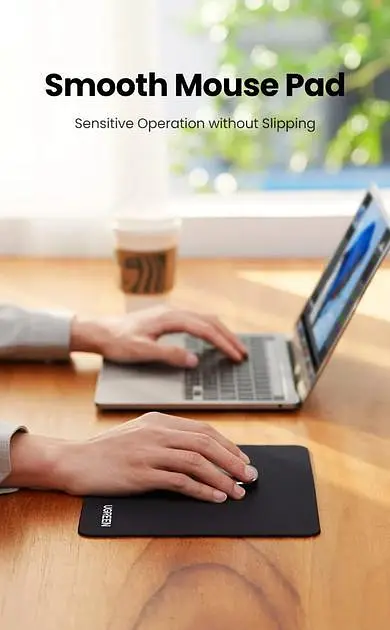 Килимок для миші Ugreen LP126 Чорний 26х21см (90410) - фото 5