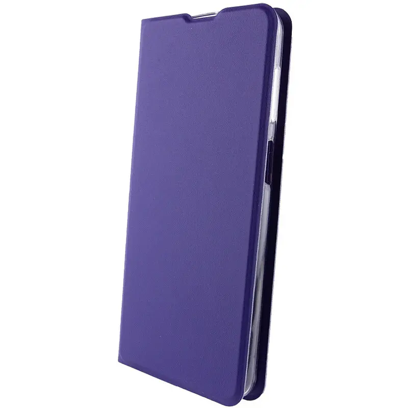 Шкіряний чохол-книжка GETMAN Elegant (PU) для TECNO Camon 19 Фіолетовий - фото 3