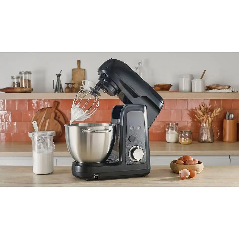 Кухонна машина Tefal Bake Partner + 1100 Вт чорна (QB5458F0) - фото 6