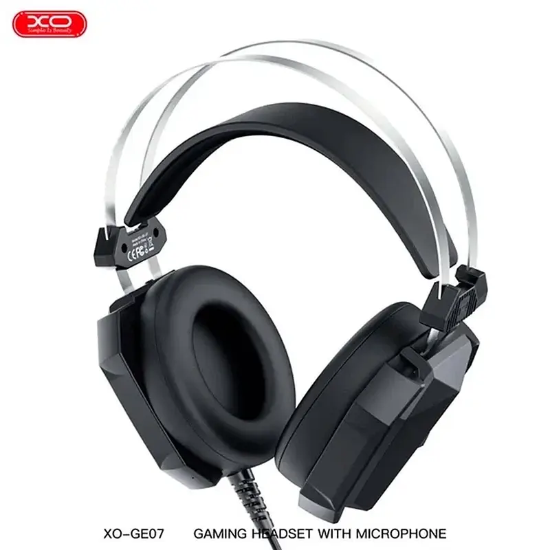Провідна гарнітура XO GE07 Gaming Wired Headphones Black - фото 4