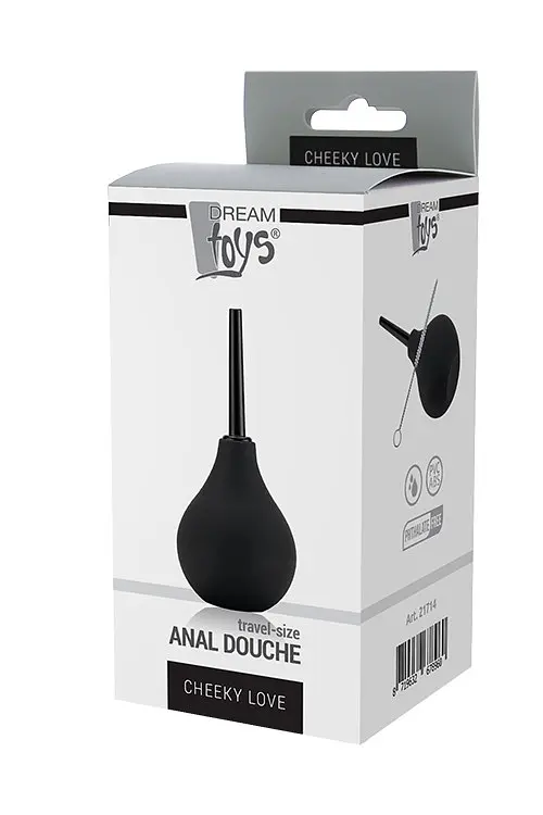 Анальна клізма з пензликом Dreamtoys Cheeky Love Anal Douche - фото 2