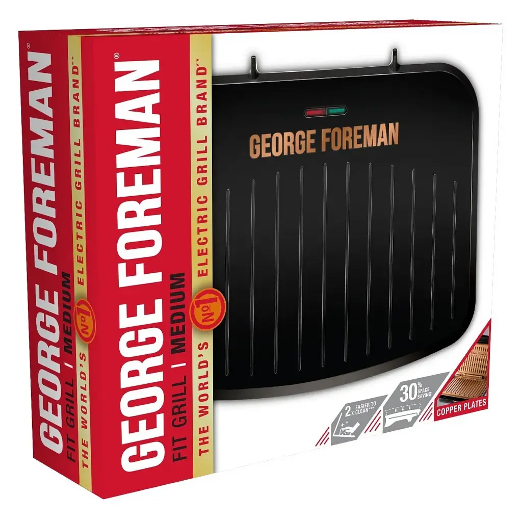 Електрогриль George Foreman Fit Grill (25811-56) [66425] - фото 5