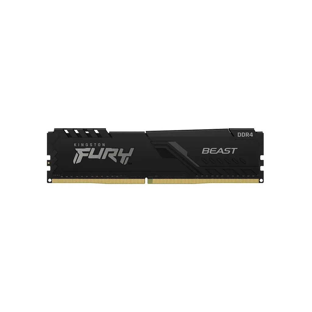 Модуль пам'яті для комп'ютера DDR4 16GB (2x8GB) 3200 MHz Black Kingston Fury (ex.HyperX) (KF432C16BBK2/16WP) - фото 2