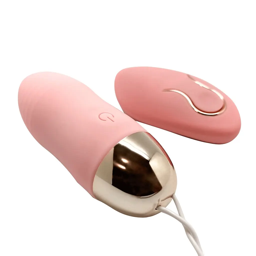 Віброяйце Wooomy Dingus Vibrating Egg, з пультом керування, 10 режимів - фото 2