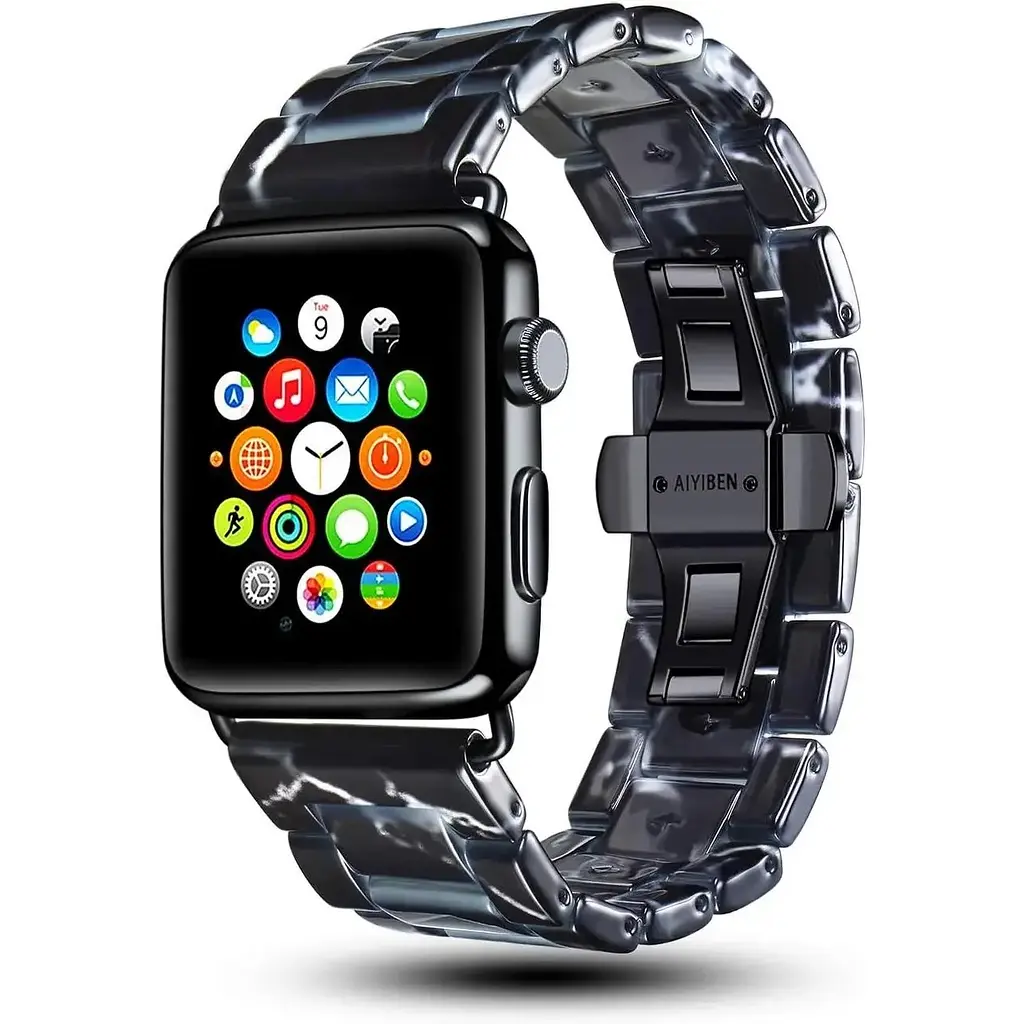 Ремінець Aiyiben для Apple Watch 42 мм 38 мм мармуровий - фото 2