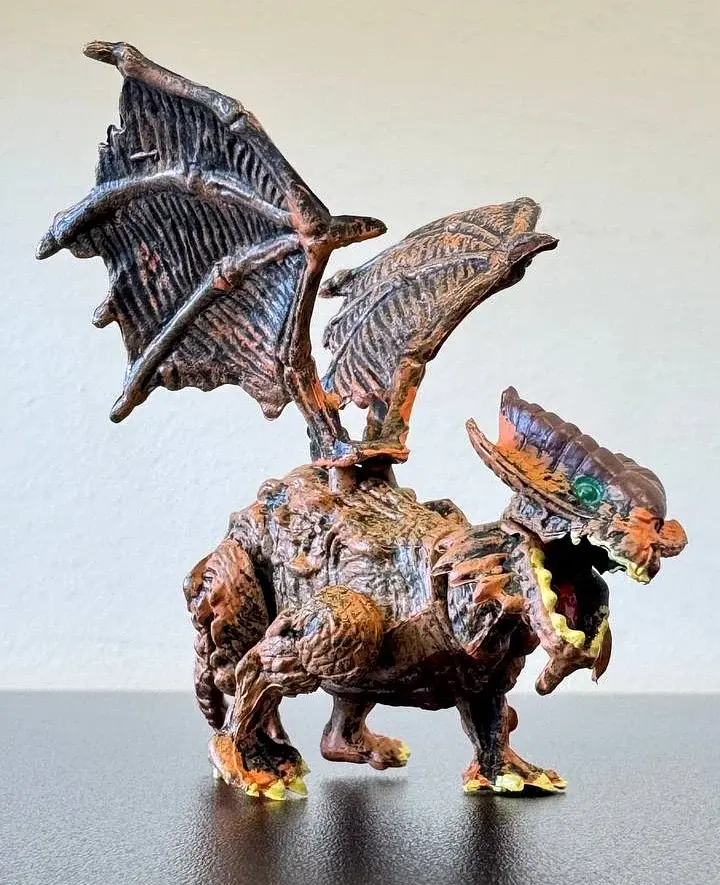 Фігурка дракона жовтого Dino Toys 56627, в коробці - фото 4