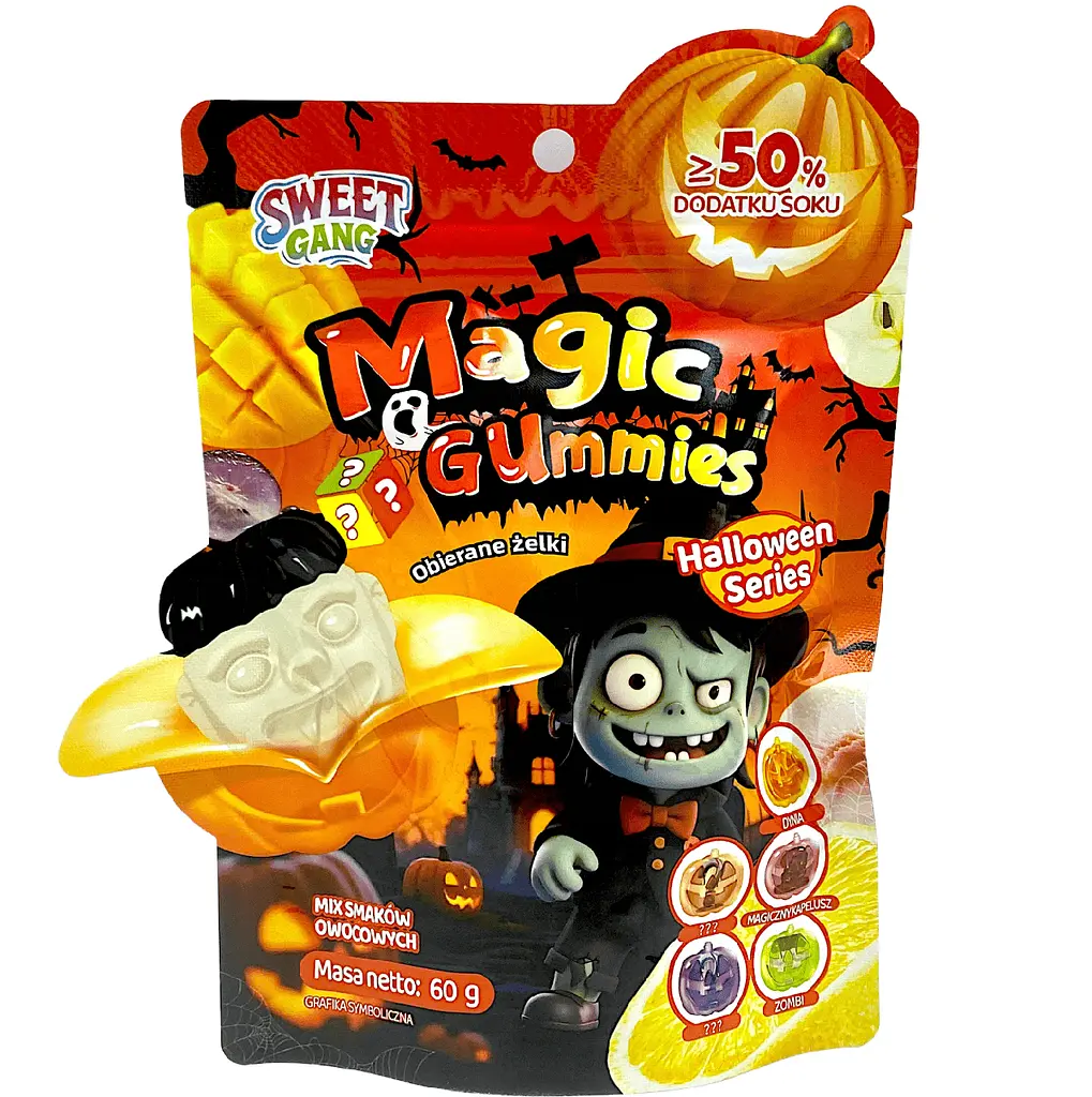 Жувальні цукерки Sweet Gang Magic Gummies Halloween 60г