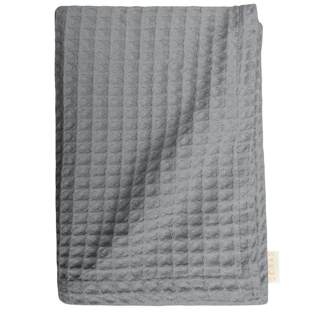 Набір рушників Cosas Cube Fuchsia & Cube Grey 2 шт. (SetTowel_95-SqFuchsia_130-SqGrey) - фото 2