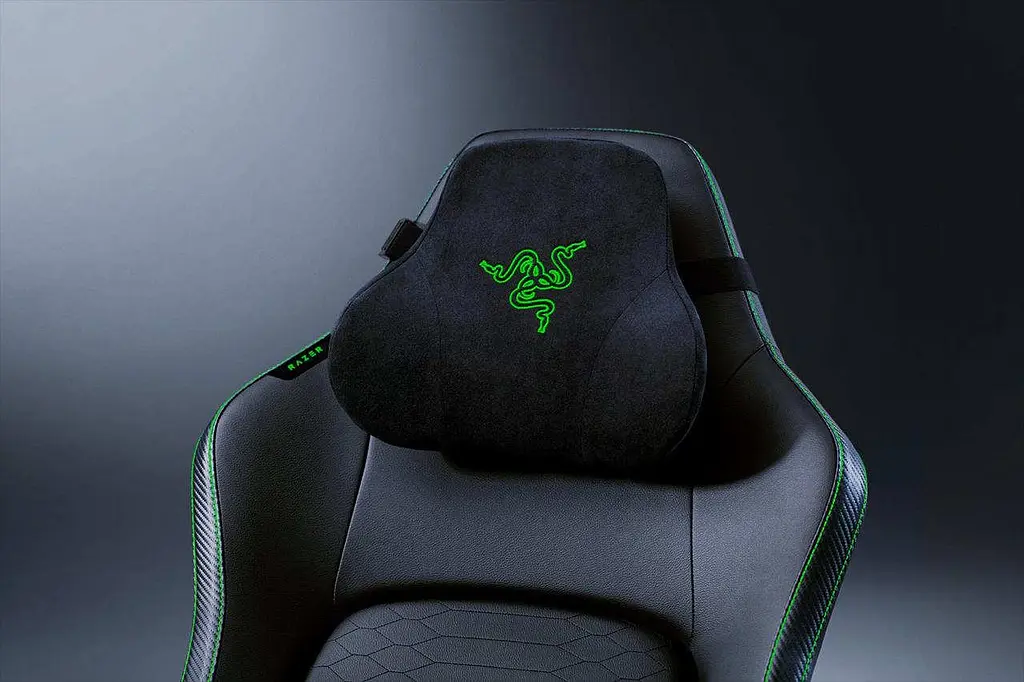 Комп'ютерне крісло для геймера Razer Iskur V2 Green (RZ38-04900100-R3G1) - фото 3