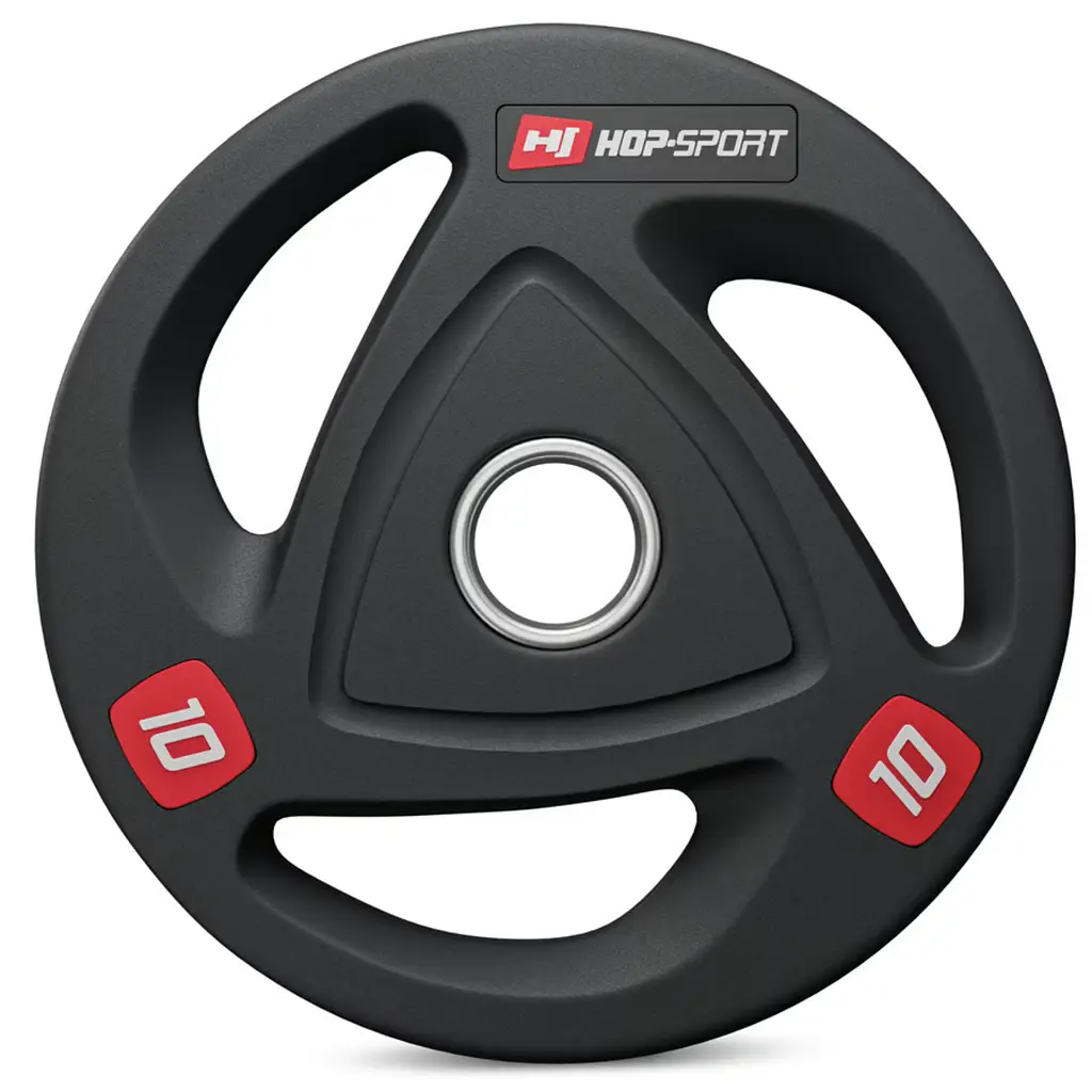 Диск олімпійський Hop-Sport 10кг - фото 2