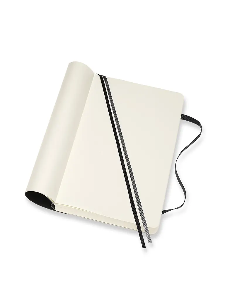 Записник Moleskine Classic Expanded середній, Нелінований Чорний М'який (QP618EXP) - фото 5