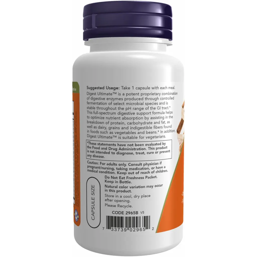 Травні ферменти Now Foods Digest Ultimate 60 капсул - фото 3