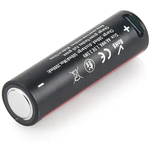 Акумулятор AA Soshine 1.5V 2330 mAh 3500 mWh з Type-C зарядкою / Батарейка акумуляторна (18874) - фото 2