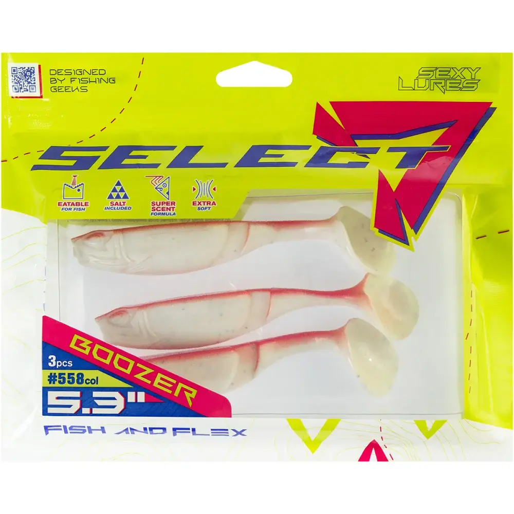 Силікон Select Boozer SE 5.3" 558 (3 шт/уп) - фото 2