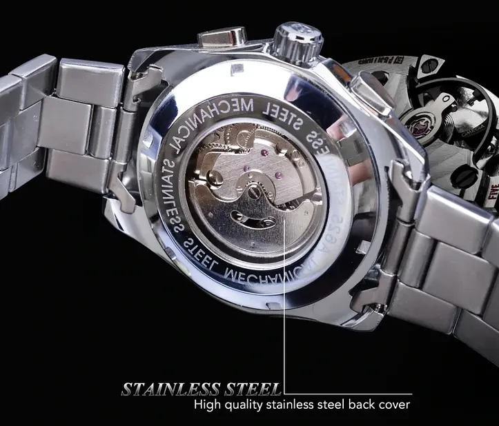 Часы Forsining Walker Steel - фото 24