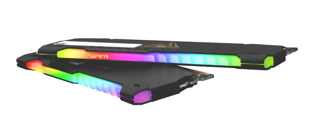 Оперативна пам'ять PATRIOT 32 GB (2x16GB) DDR4 3200 MHz Viper Steel RGB (PVSR432G320C6K) - фото 4
