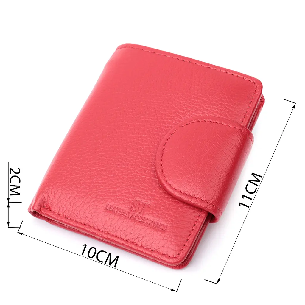 Жіночий шкіряний гаманець ST Leather 10х11х2 см acs0029416 - фото 3