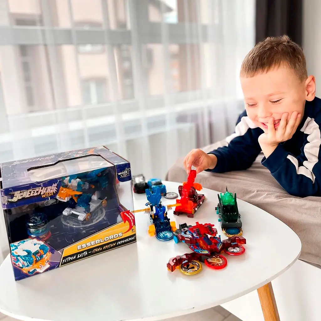 Машинка-трансформер Screechers Wild L1 Стінгшифт (EU683113) - фото 7