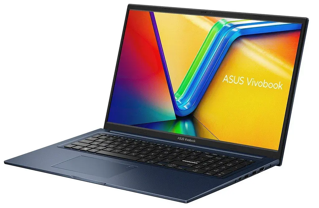 Ноутбук ASUS Vivobook 17 X1704VA-AU891 (17.3 FHD 60 Hz, Intel Core i3-1315U, 16 GB, 512 SSD, Intel UHD, DOS) Quiet Blue (90NB10V2-M00WU0) - фото 3