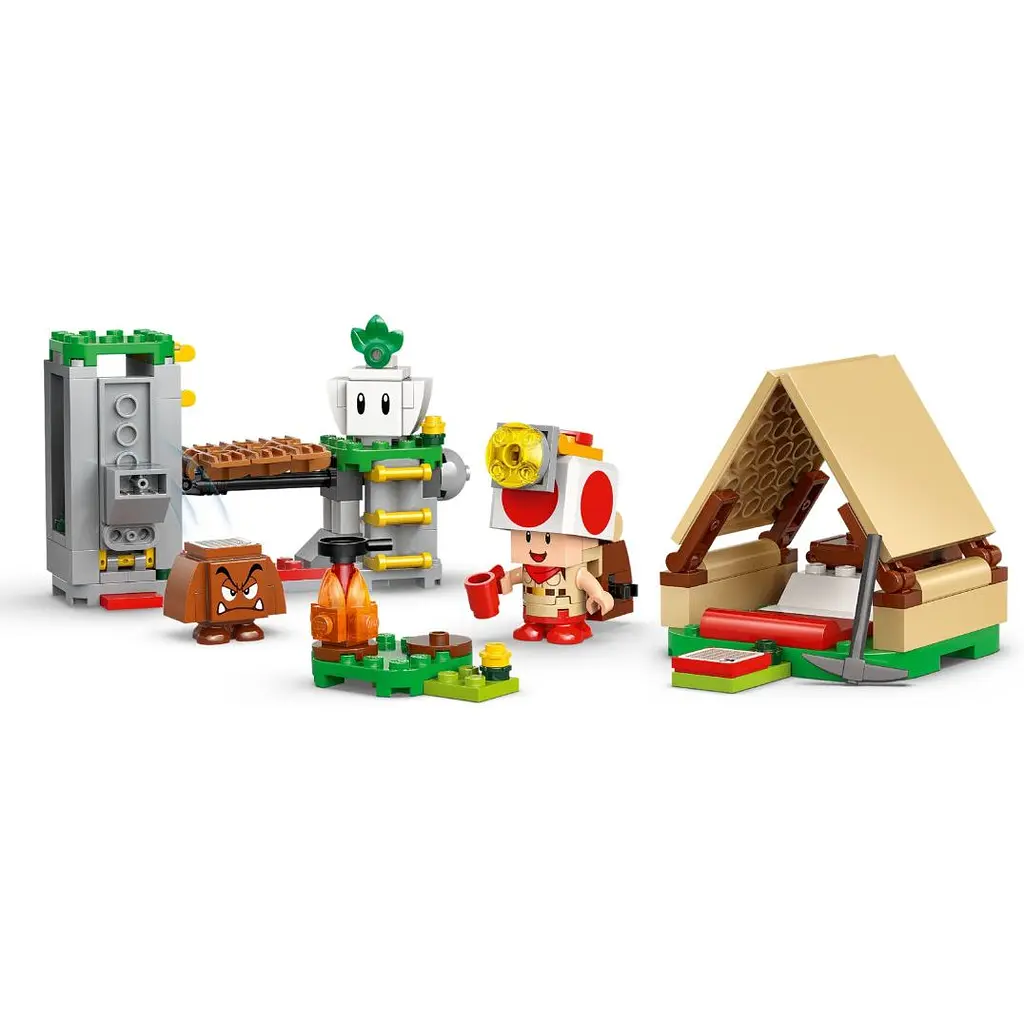 Конструктор LEGO Super Mario Лагерь Captain Toad 159 деталей (72040) - фото 8