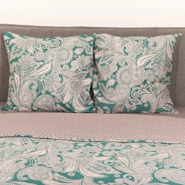 Постільна білизна двоспальне Viluta Сатин Twill 654-2 210х175 см - фото 2