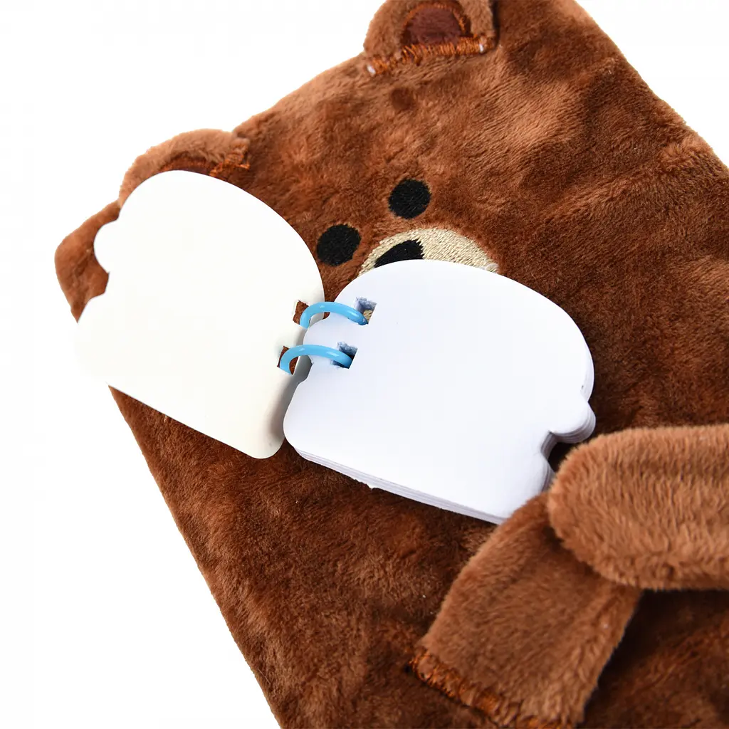 Блокнот пухнастий Yes Line Friends Brown А6 80 аркушів (151745) - фото 2