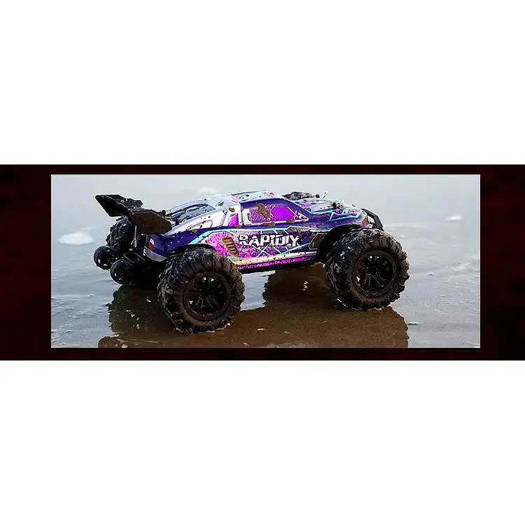 Машинка на радіокеруванні JJRC Q132-A OFF-ROAD All-terrain Blue/Purple [119073] - фото 5