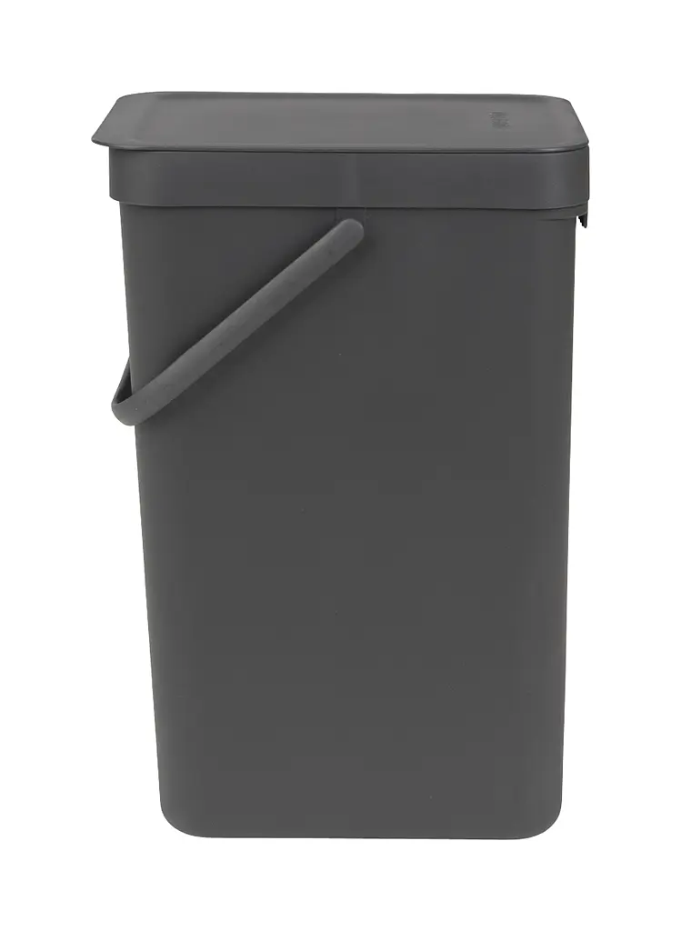 Уцінка. Відро для сміття Brabantia Sort&Go, 16 л, темно-сірий (109966) - фото 2