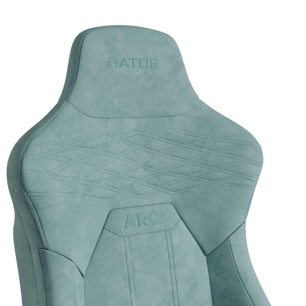 Ігрове крісло HATOR Arc 3 XL Velour Turquoise (HTC3443XL) - фото 11