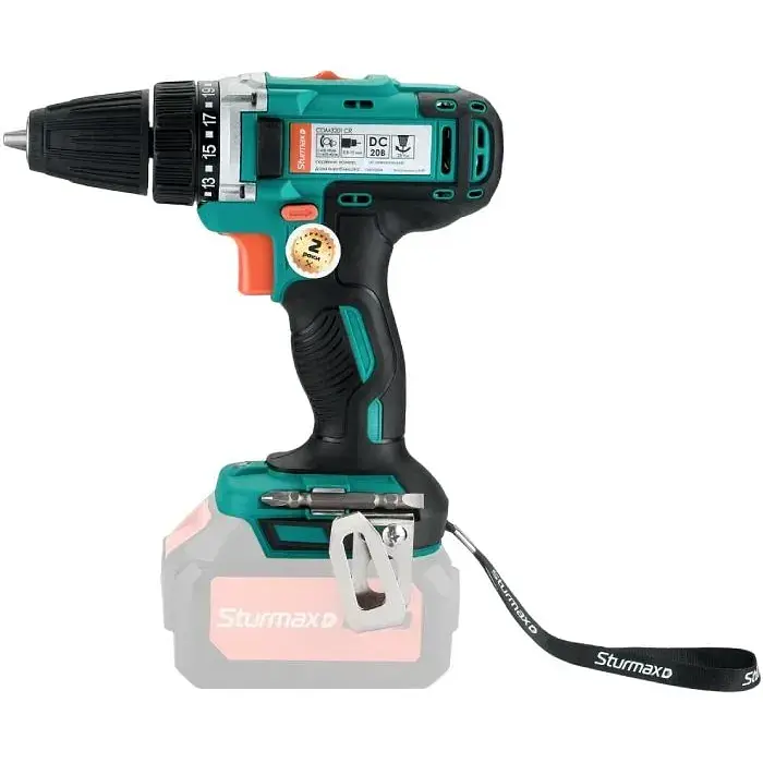 Шурупокрут акумуляторний Sturmax CDM3201CR - фото 2