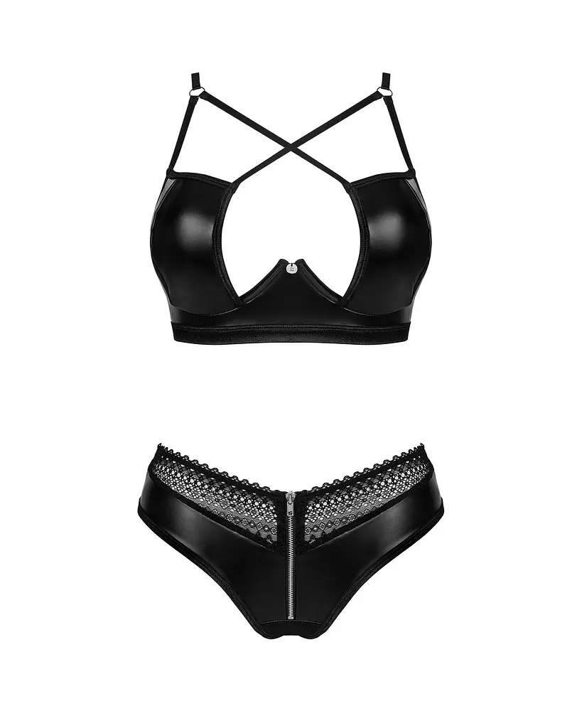 Комплект Obsessive Norides set (Чорний, M/L) Obsessive 99214 96936 - фото 4