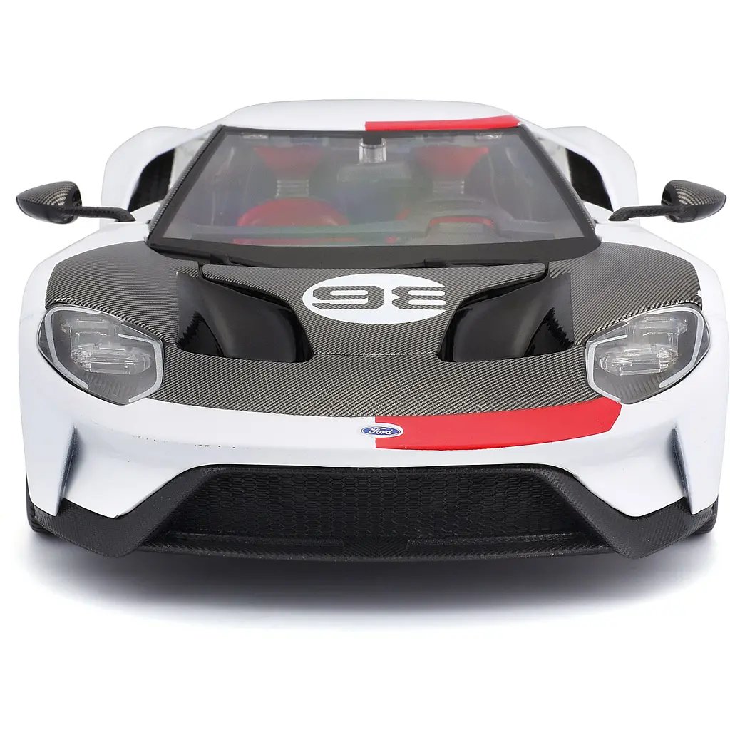 Ігрова автомодель Maisto 2021 Ford GT Heritage 1:18 (31390 white) - фото 3