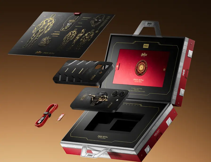 Смартфон Xiaomi Poco X8 Pro 12/512Gb Iron Man Edition Global version - фото 2