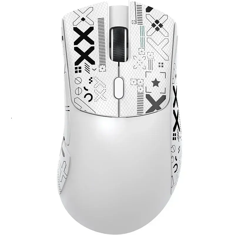 Ігрова ультралегка миша ATTACK SHARK R1 з сенсором PAW3311, Білий - фото 3