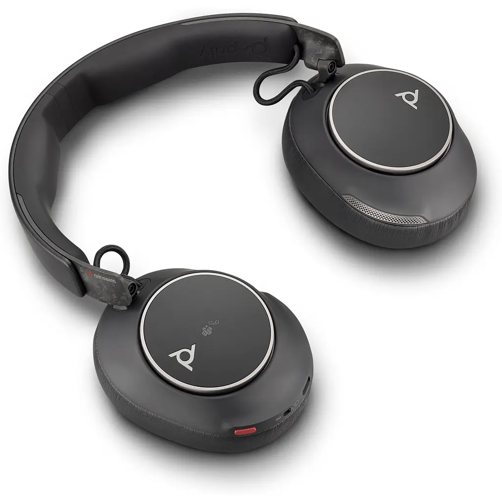 Гарнитура Poly Voyager Surround 80-M USB-C HS + USB-C/A Stereo Black - фото 3
